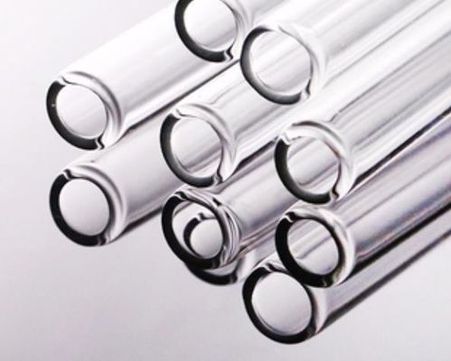 OEM Amber Glass Tube Print Screen Open End Easy