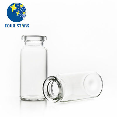 ویال‌های شیشه‌ای لوله‌ای شفاف شیشه‌ای شیشه‌ای ویال‌های لوله آزمایش 2ml-50ml