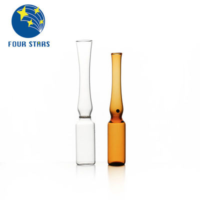 آمپول شیشه خالی داروسازی آمبر کلیر آمپول YBB/ISO 1ml