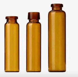 ویال های شیشه ای تزریقی شیشه سودا لیم گرد 10 میلی لیتری شفاف و کهربایی