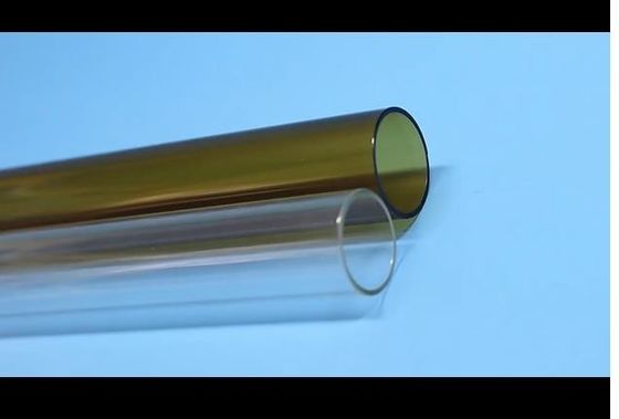لوله بوروسیلیکات شیشه ای شفاف یا کهربایی خنثی استفاده پزشکی 1ml-20ml