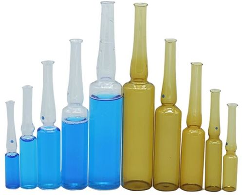 آمپول های شیشه خالی بوروسیلیکات 5.0 1 میلی لیتر - 40 میلی لیتر
