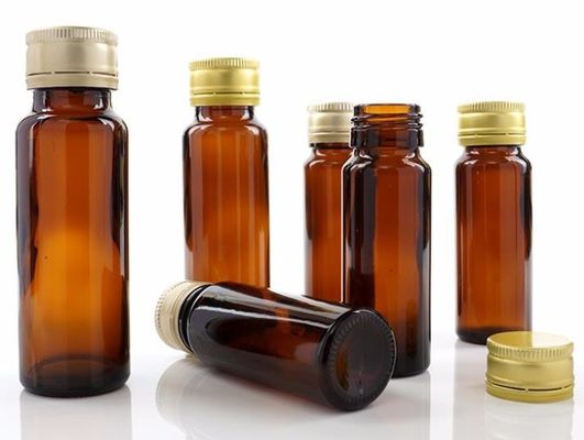 بطری مایع خوراکی رابر استپر 20 میلی لیتری کهربا پت دارویی