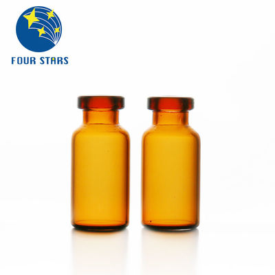 ویال های تزریقی لوله ای شیشه ای کهربایی شفاف 2ml 2ml 7ml 10ml 15ml 20ml 30ml