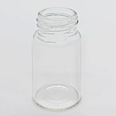 Borosilicate 5.0 شیشه پاک کردن 15ml درپوش پیچی ویال ارتفاع 50mm