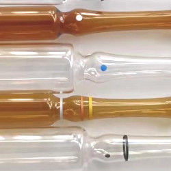 آمپول لیوان خالی شیشه ای سبک Fusible شیشه Straight Neck 1ml