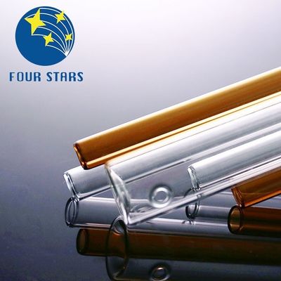 لوله شیشه ای بوروسیلیکات با قطر بزرگ SGS مقاوم در برابر دما