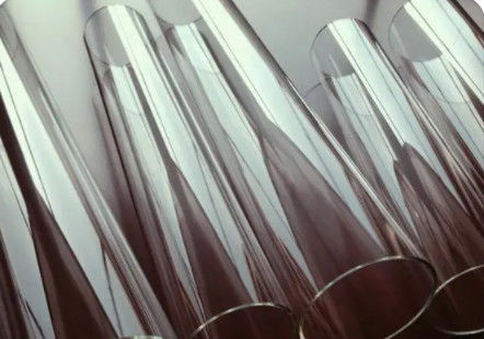 رنگ شفاف لوله شیشه ای بوروسیلیکات 6-32 میلی متر