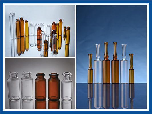 ویال های تزریقی شیشه ای 0.1 اونس پزشکی برای مصارف دارویی